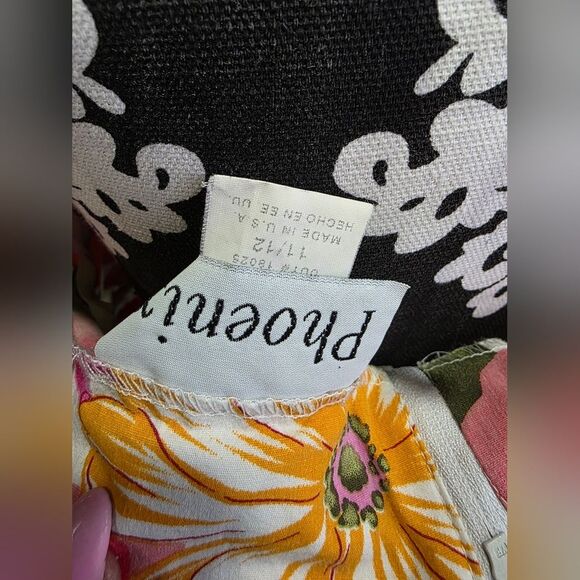 Vintage Womans Floral Hawaiian Knee Length Halter Dress Sz 11/12 PHOENIX - Picture 7 of 9